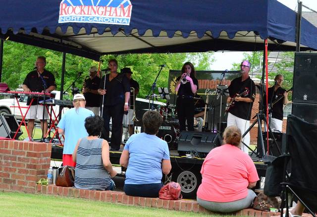 DOWNTOWN FUNK: Summerdaze Band gets down at Rockingham’s Plaza Jam ...