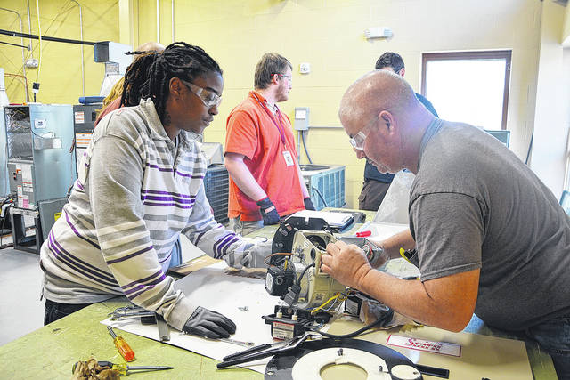 
			
				                                Photo courtesy of Richmond Community College
                                Richmond Community College will be showcasing its trade programs such as Air Conditioning, Heating & Refrigeration Technology at the Skilled Trades Career & Program Fair at the Scotland County Campus on Tuesday, April 27.
 
			
		