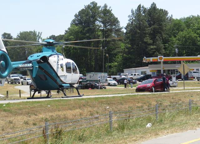 
			
				                                The helicopter touched down about 25 minutes after the collision.
 
			
		