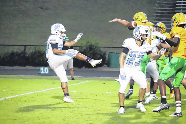 Mistake-free Raiders blow out Union Pines 69-6 | Richmond County Daily ...