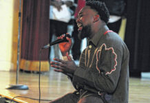 
			
				                                “We’re all unique,” Bowe said in 2023 to his hometown fans. “We have our own unique gifts and our own unique talents. Our job is just to walk in obedience and always be thankful to God.” Pictured is him singing the song <em>Joyful. </em>
                                 Matthew Sasser | Daily Journal

			
		
